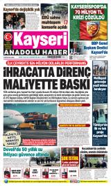KAYSERİ ANADOLU HABER