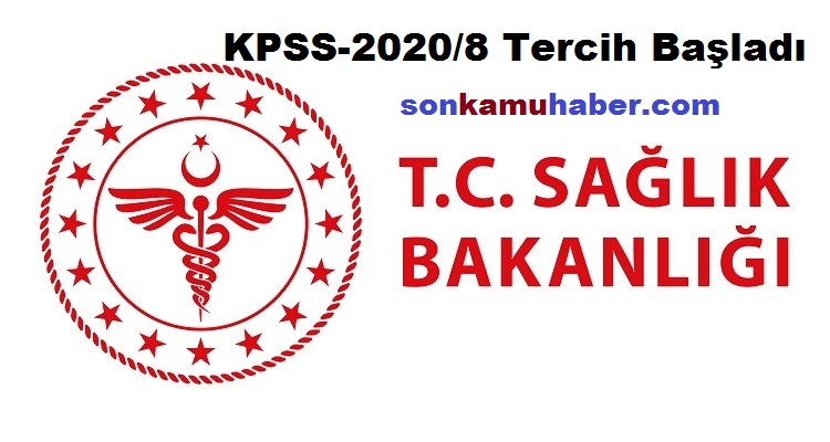 Sağlık Bakanlığı KPSS 3.000 Sözleşmeli Sağlık Personeli alacak (KPSS-2020/8)