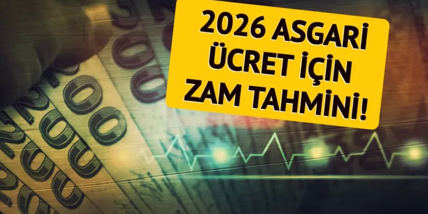 2026 Yıl Asgari Ücret Ne Kadar Olacak? Uzmanlardan 2026 Yılı Tahimini?