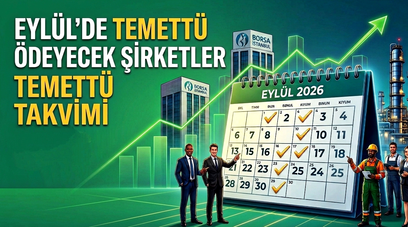 Eylül ayı temettü takvimi